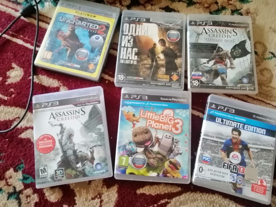 Продам PlayStation 3 с играми