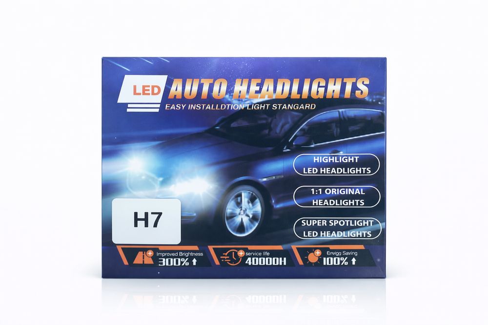 Set 2 Becuri Led H7, 70W, 6.500K, 20000 I, Ventilator Integrat