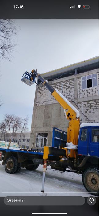 Услуги манипулятора и автовышки