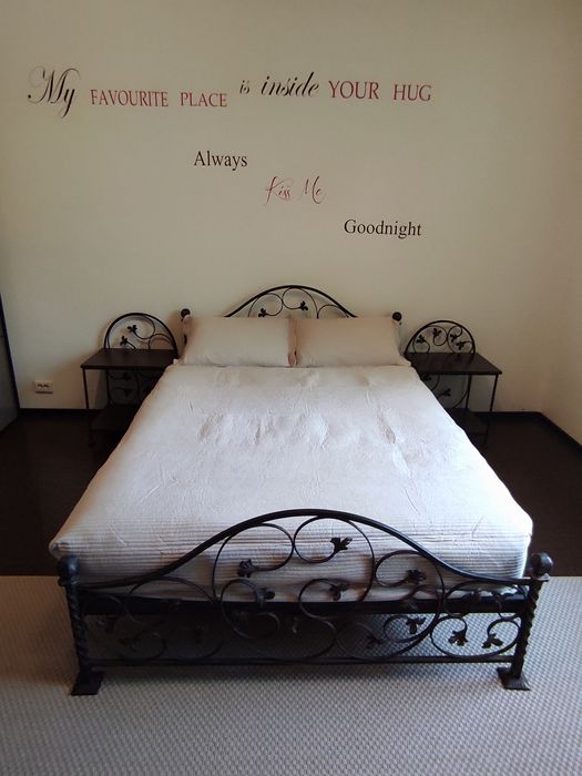 Pat dublu din fier forjat