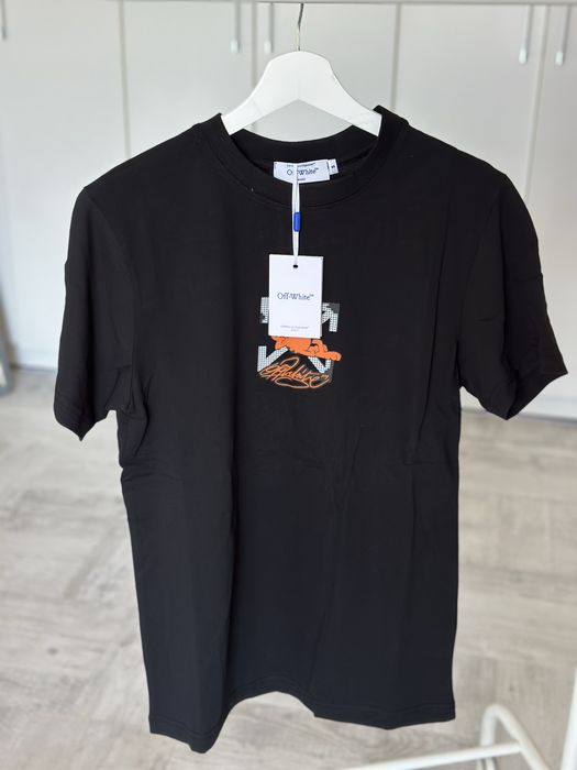 Tricou Off White Amiri Essentials palm angels