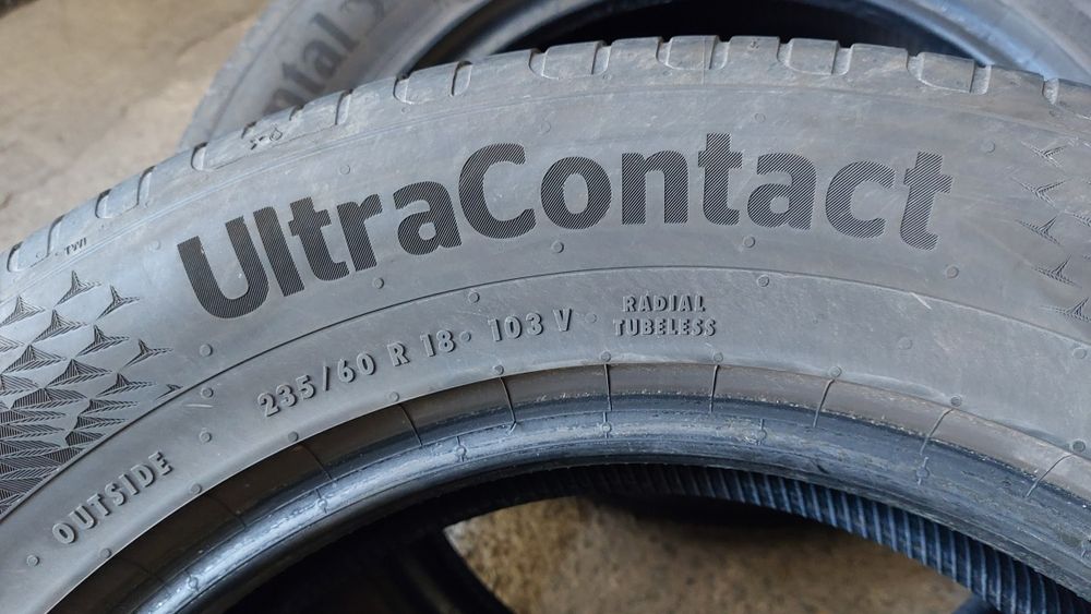 Летни гуми 235/60/18 Continental Ultra Contact 4 броя