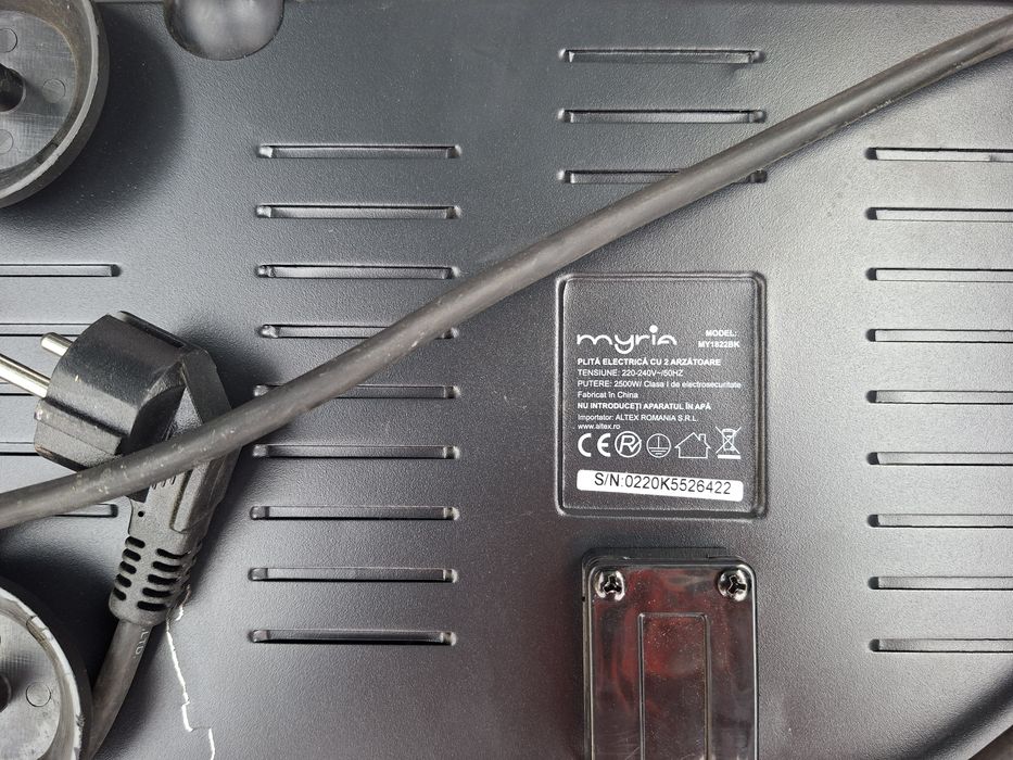 Vand 2 plite electrice