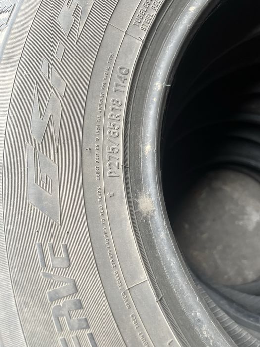 Продам резину 275/65/18