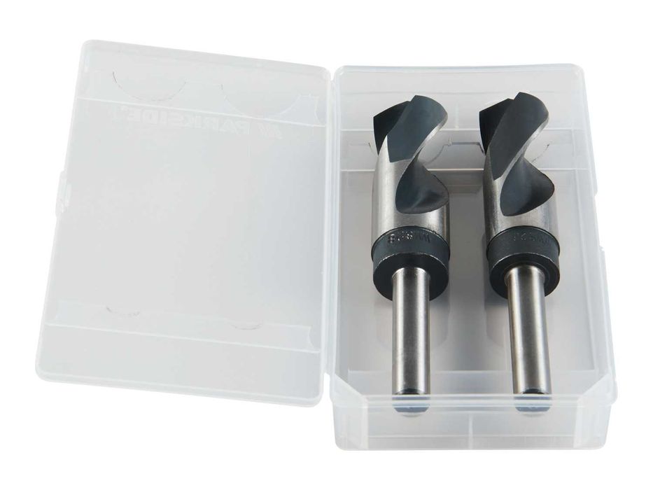 Set de burghie elicoidale PARKSIDE PASP 2 A1 HSS  2 bucati  26 / 28 mm