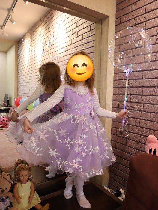 Платье на 4-6 лет