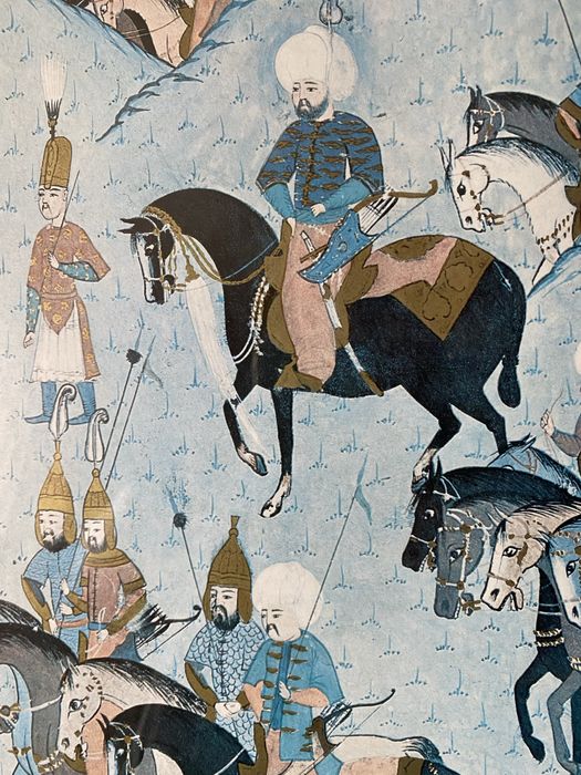 Litografii vechi imperiul otoman? Gravuri?