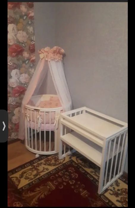 Детская кровать с рождение до 3 лет