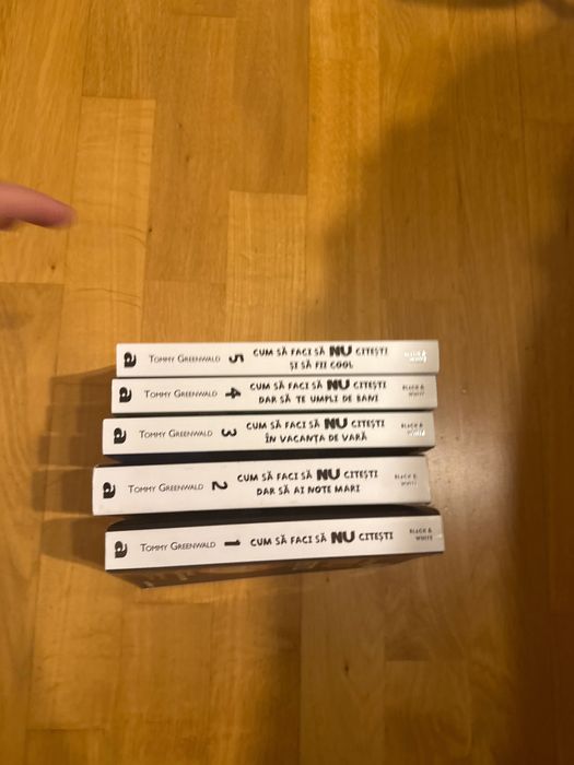 Colectia de carti “Cum sa faci sa nu citesti”- 5 volume- ca noi