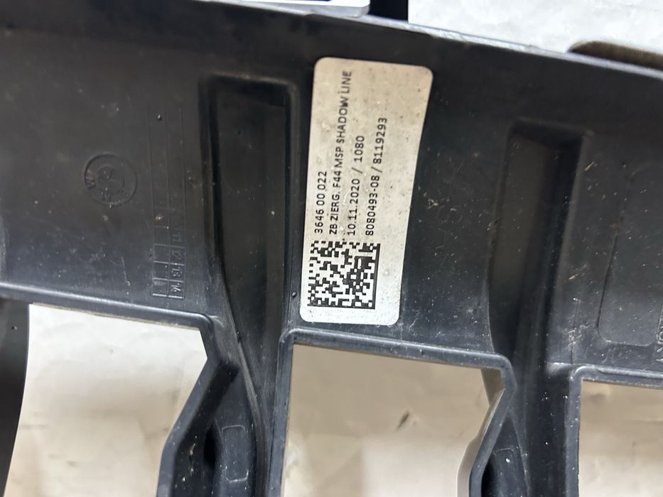 Grila bmw F44 seria 2 GT 2019-2023 shadow line