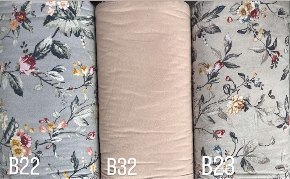 Бархет щампа и едноцветен за спално бельо,чаршафи, калъфки,100 % памук