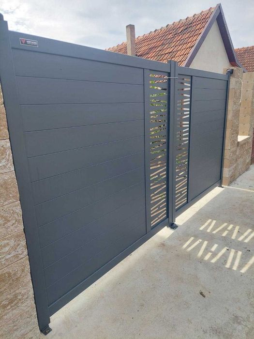 Гаражна врата за двор, дворна гаражна врата, портална врата Посейдон