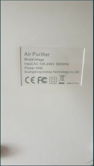 Purificator de aer pt incaperi de pana la 1000mp