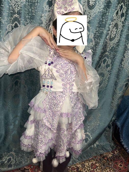 Қазақша көйлек/казахское платье