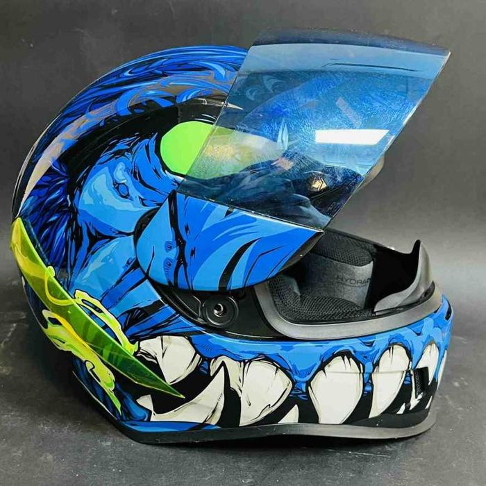 Каска с интерком ICON R-22-05 + FODSPORTS FX8