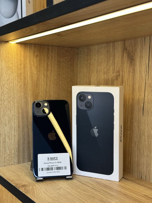 iphone 13 black 86%    |    Sapa Smartphone