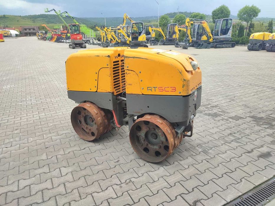 Cilindru vibro-compactor cu telecomanda Wacker Neuson RTK-SC3