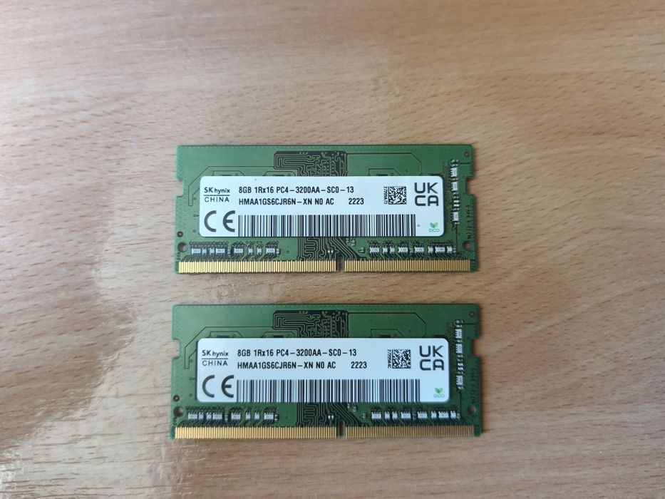 16GB (2x8GB) DDR4 RAM Laptop