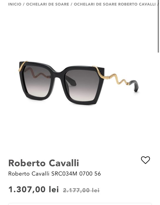 Ochelati dama Roberto Cavalli
