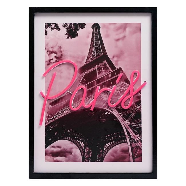Неонова картина "Paris"