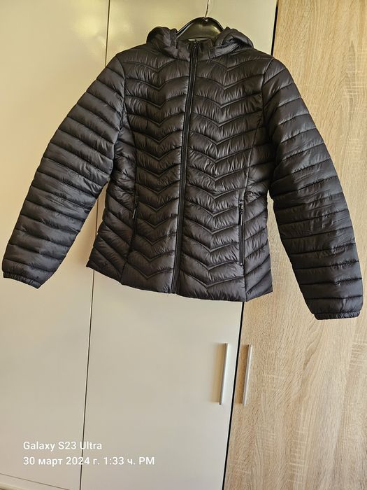 Дамско Яке с Сваляща се Качулка / Есенно -