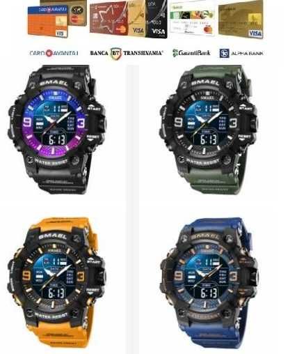 ceasuri sport diverse modele anolog si digital