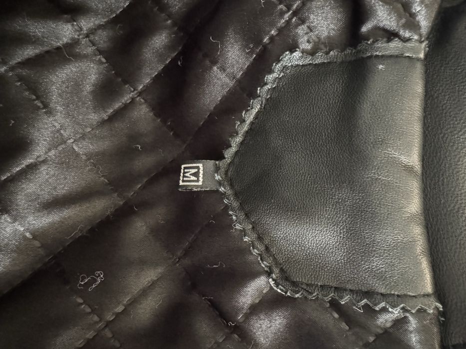 Дамско зимно кожено яке