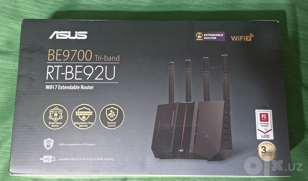 Роутер ASUS BE92U wifi7