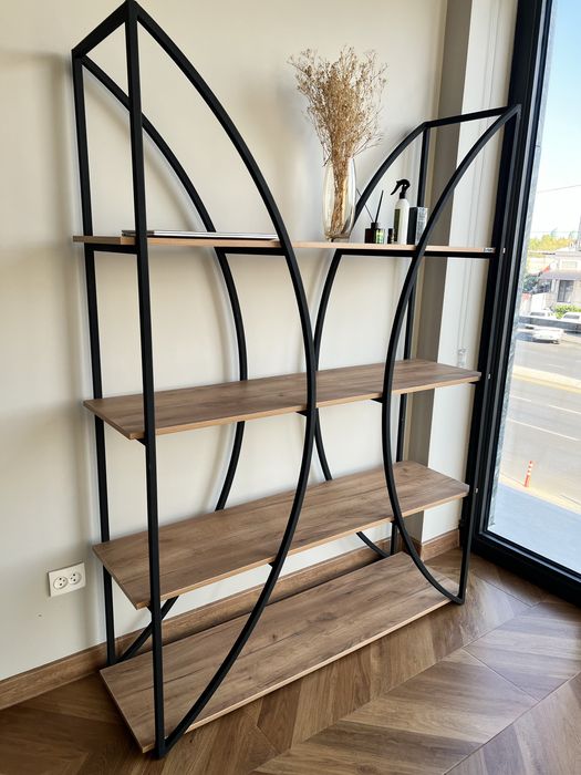 Стильный дизайнерский стеллаж в стиле Loft от бренда LoftBek