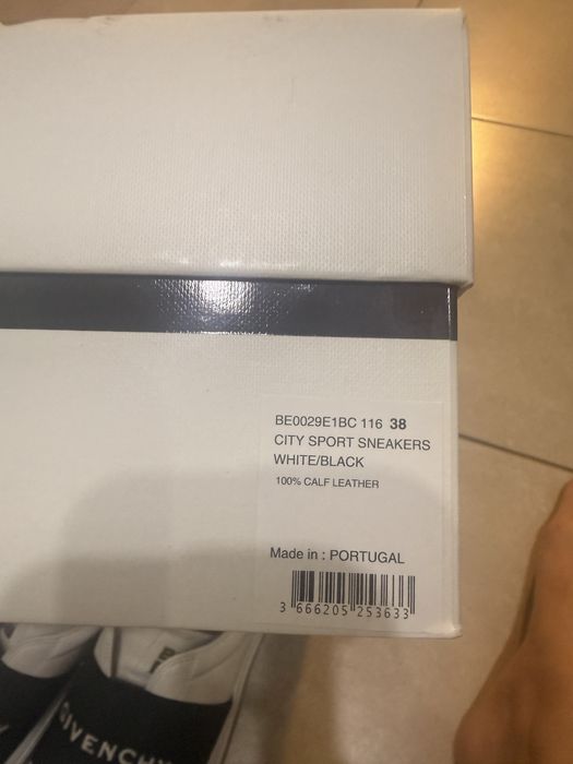 Sneakers givenchi city court originali