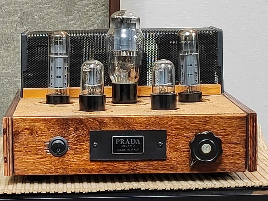 Продается авторский однотактный ламповый усилитель.