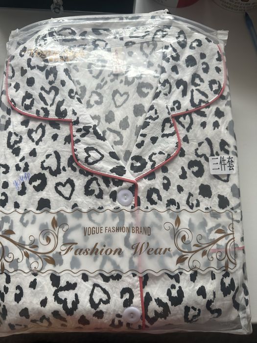 Женская пижама тройка