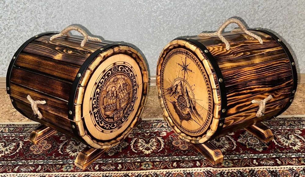 Мини Бар Бочка. Ручной работы