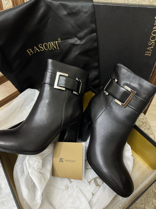 Basconi сапоги новые, мех, оригинал
