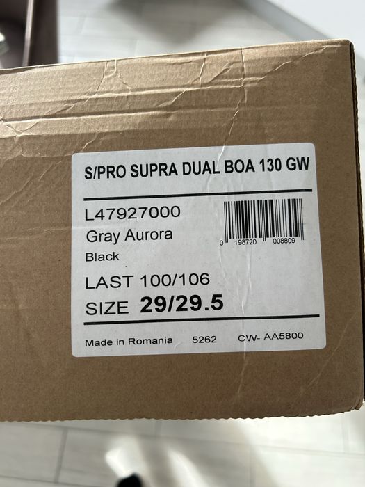 Clapari ski Salomon S/Pro Supra Dual BOA, 130 GW, 29-29.5, model 2026