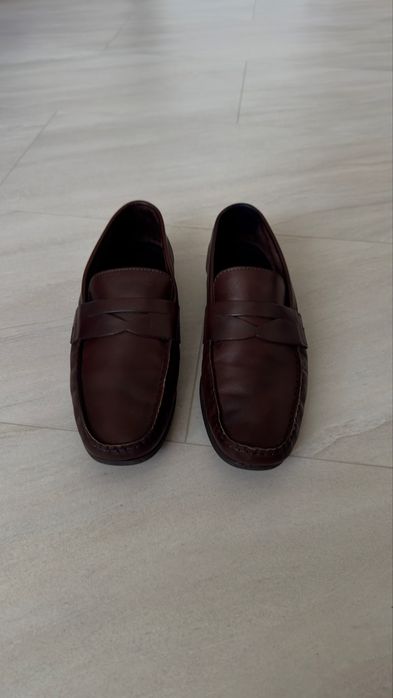 Мокасини Massimo Dutti от естествена кожа EU 43