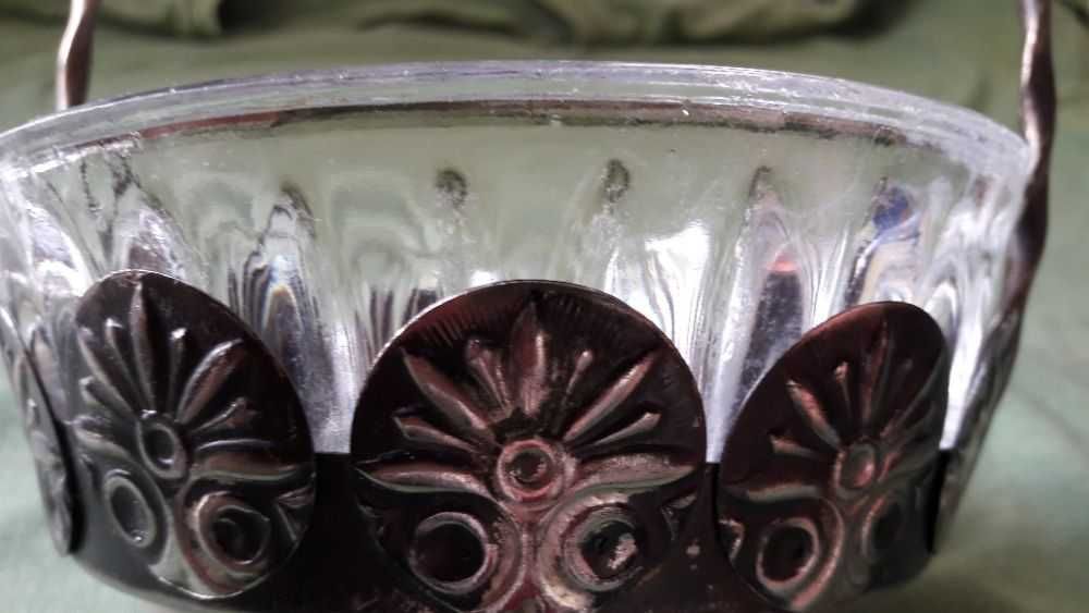 Мельхиоровые вазочки