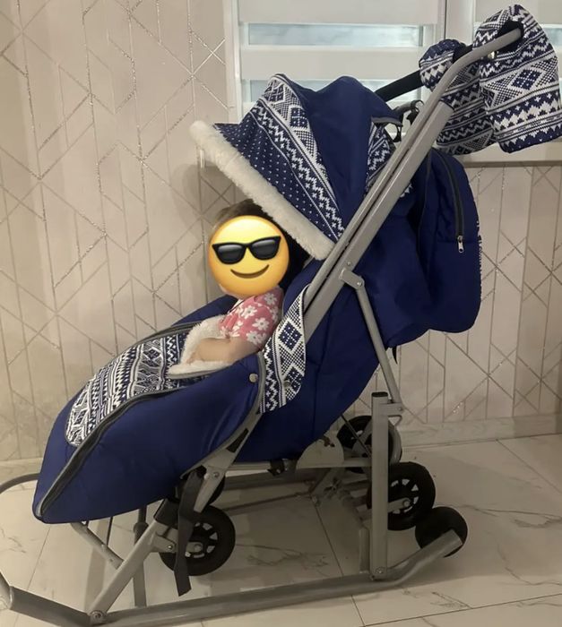 Продам сани- коляска
