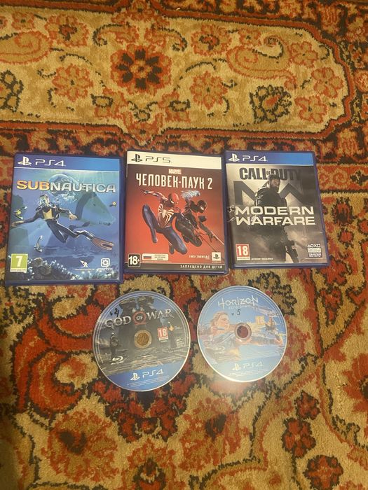 Продам диски на ps4-5