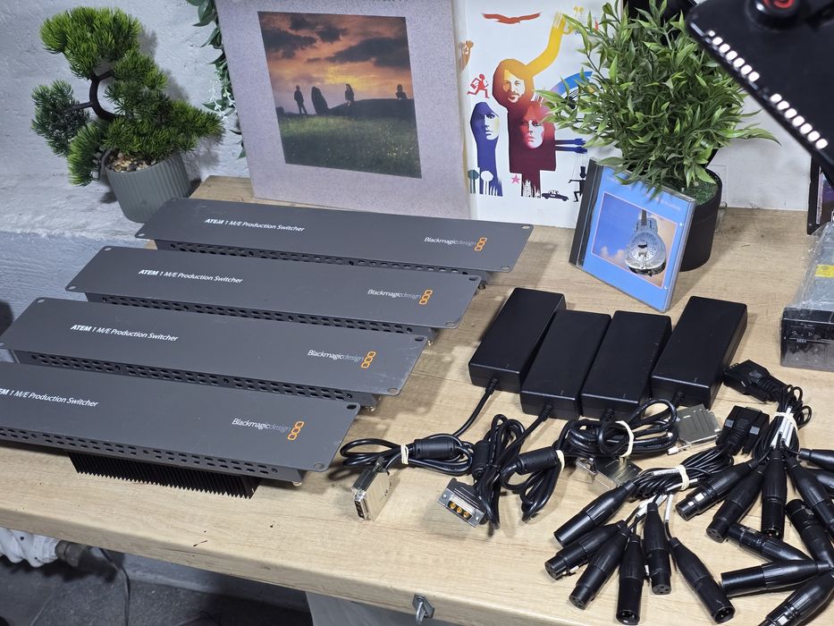 Blackmagic design atem 1 m/e production switcher, sdi, hdmi