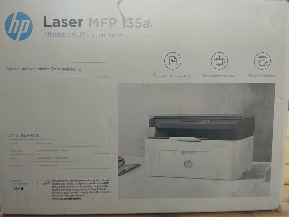 Мфу hp Laser mfp 135a