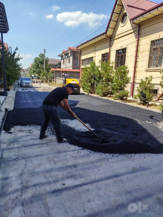 Xayonbob narxlarda Asfalt xizmati Асфальт