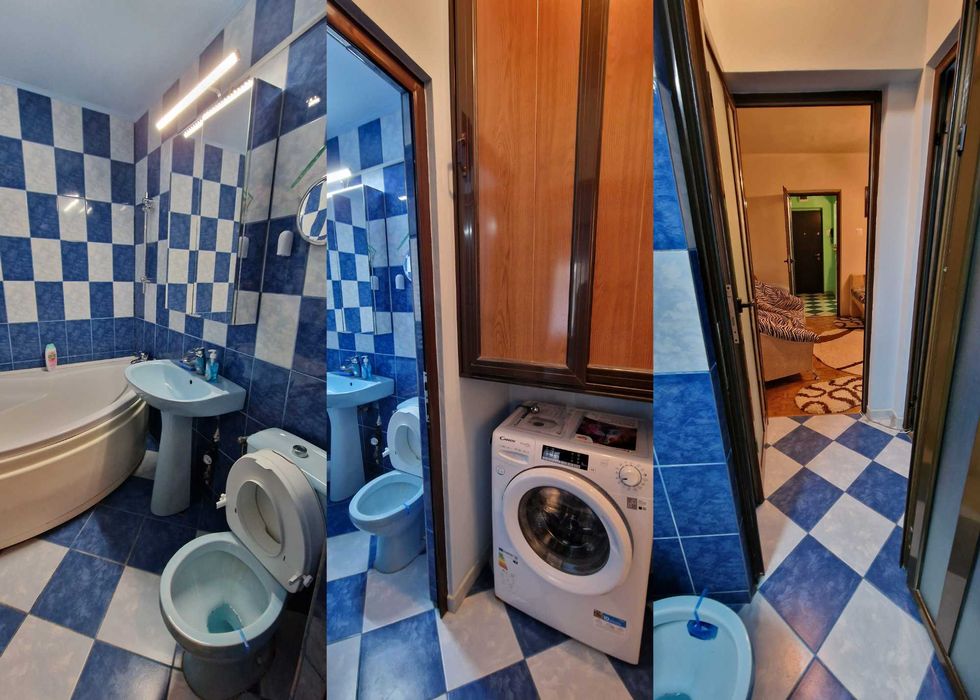 Apartament complet mobilat si utilat, două camere, semidecomandat, etaj 1, zona Gară