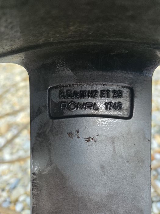 Jante Audi pe 18 Ronal ,ET 29 ,8.5 J 18