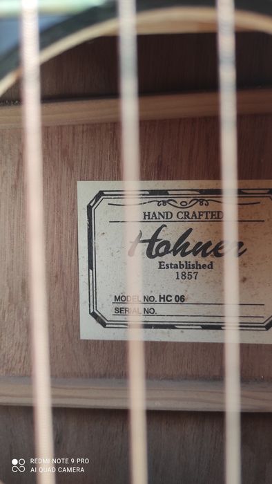 Классическая гитара HOHNER HC-O6  1857