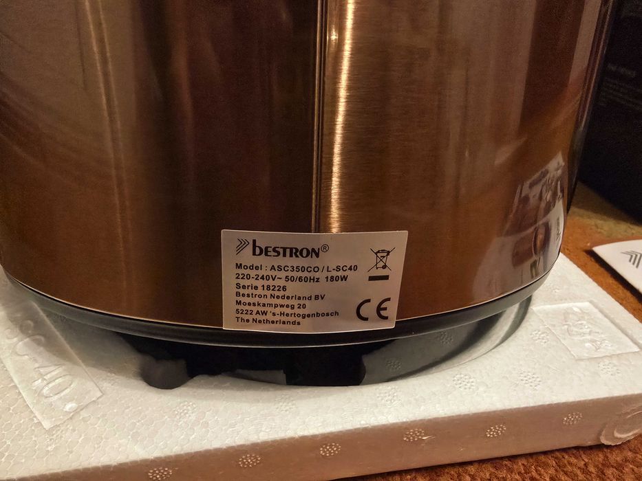 Slow Cooker Bestron ASC350 - Oala Gatit Lent Ceramica, Noua Nefolosita