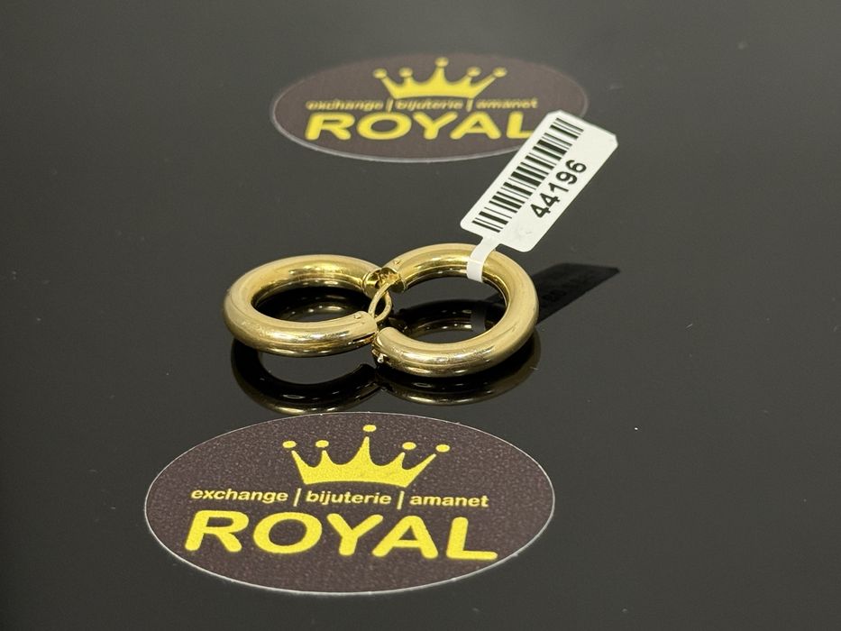 Bijuteria ROYAL : Cercei AUR 14K / 2.65 GR