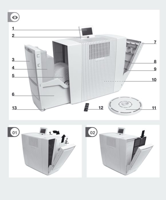 Purificator VENTA LPH60 Wifi