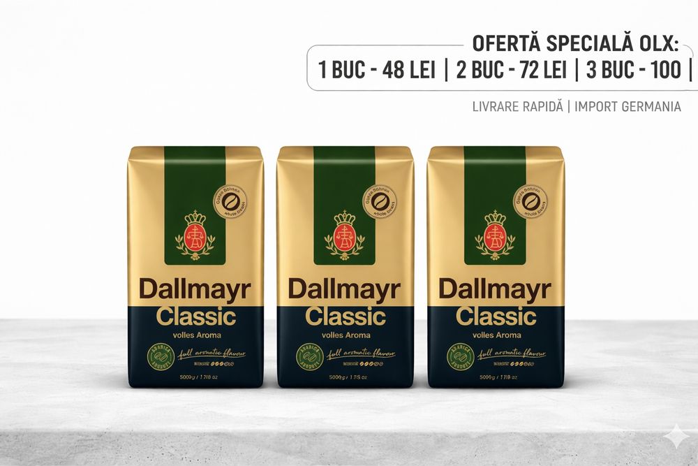 Set Dallmayr Classic, 500g (1, 2 sau 3 Pungi), Import Germania
