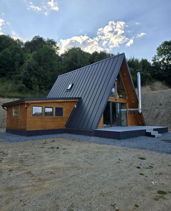 Vand cabane tip A frame